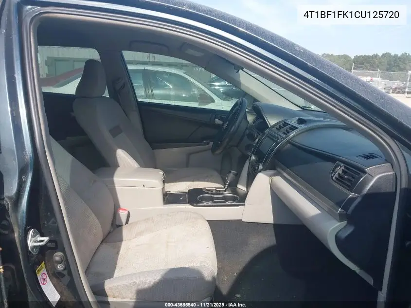 4T1BF1FK1CU125720 2012 Toyota Camry Le