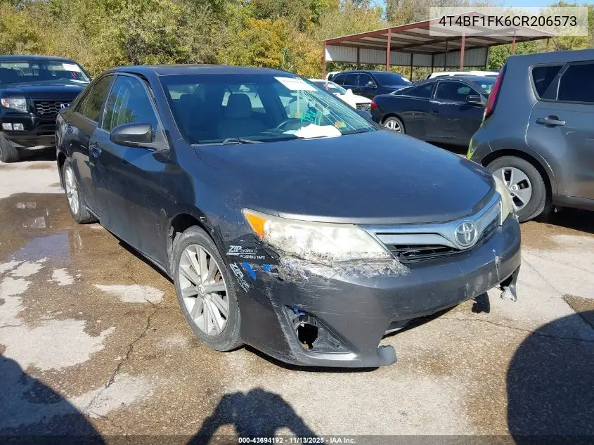 4T4BF1FK6CR206573 2012 Toyota Camry Xle