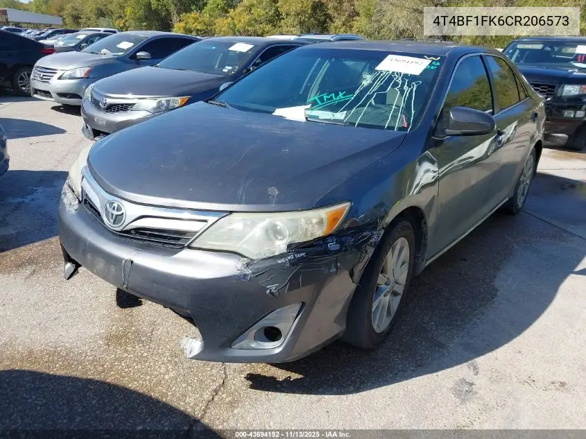 4T4BF1FK6CR206573 2012 Toyota Camry Xle