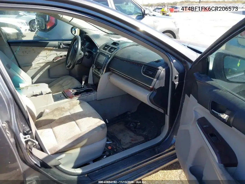 4T4BF1FK6CR206573 2012 Toyota Camry Xle
