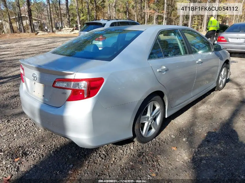 4T1BF1FK6CU054112 2012 Toyota Camry Se