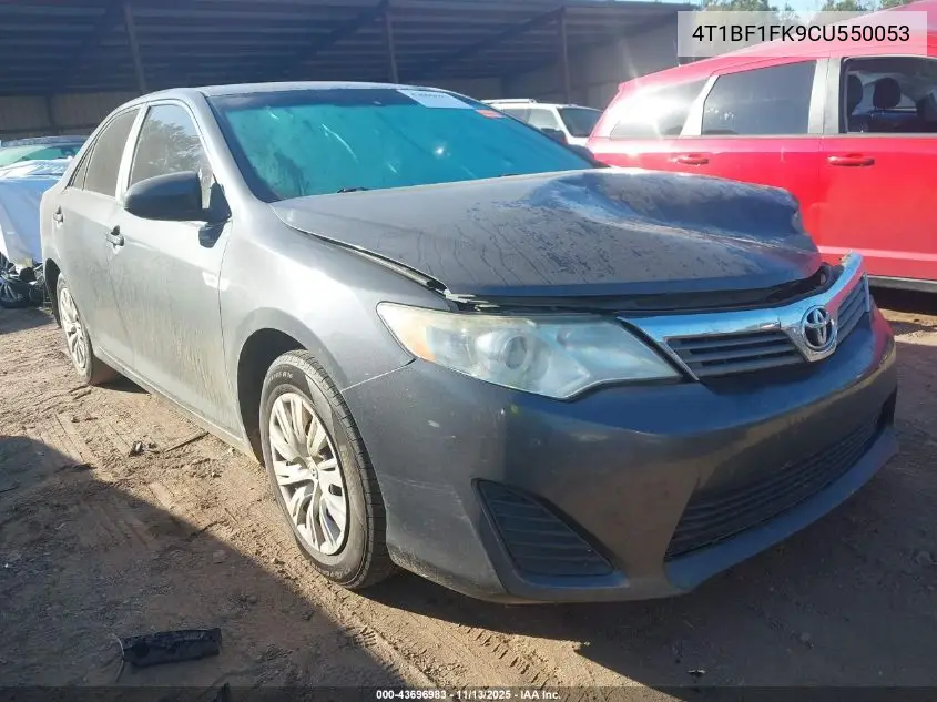 4T1BF1FK9CU550053 2012 Toyota Camry L