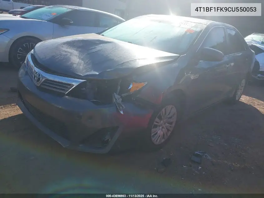 4T1BF1FK9CU550053 2012 Toyota Camry L