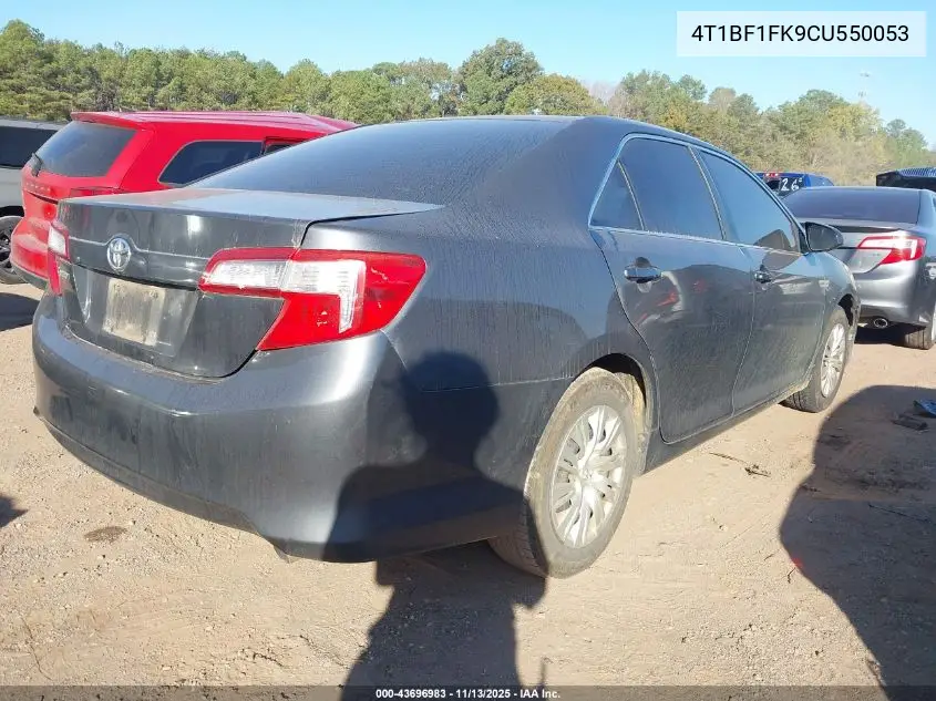4T1BF1FK9CU550053 2012 Toyota Camry L