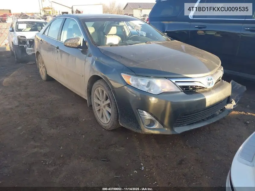4T1BD1FKXCU009535 2012 Toyota Camry Hybrid Xle