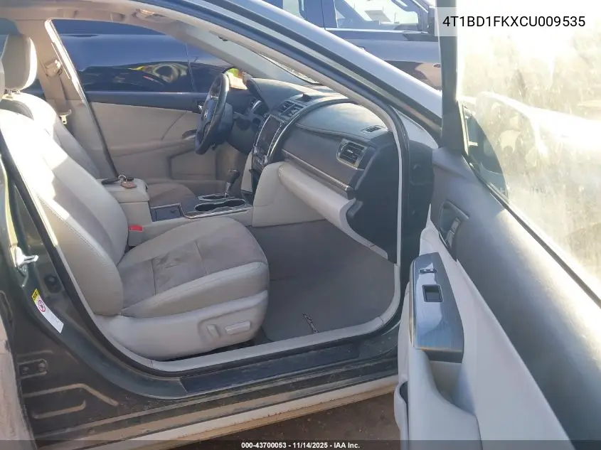 4T1BD1FKXCU009535 2012 Toyota Camry Hybrid Xle