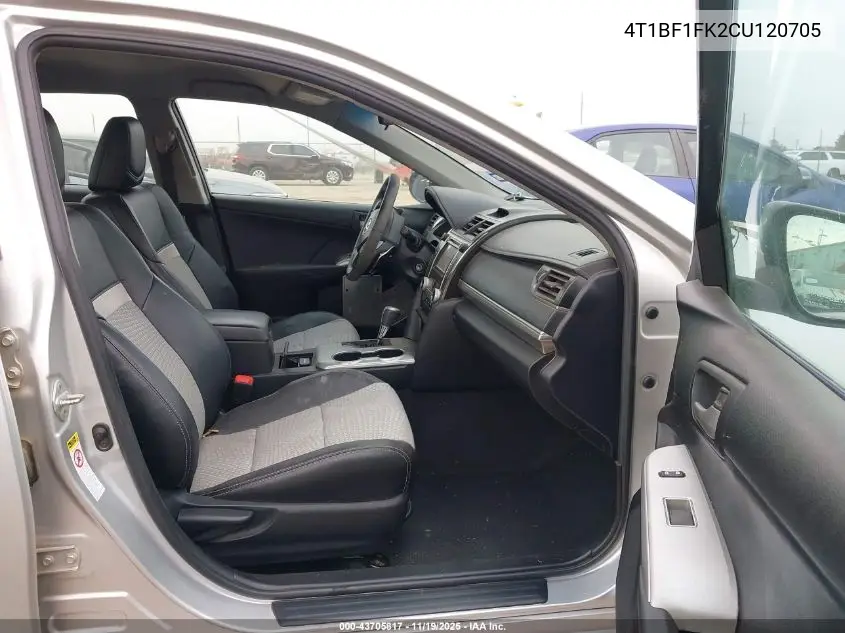 4T1BF1FK2CU120705 2012 Toyota Camry Se