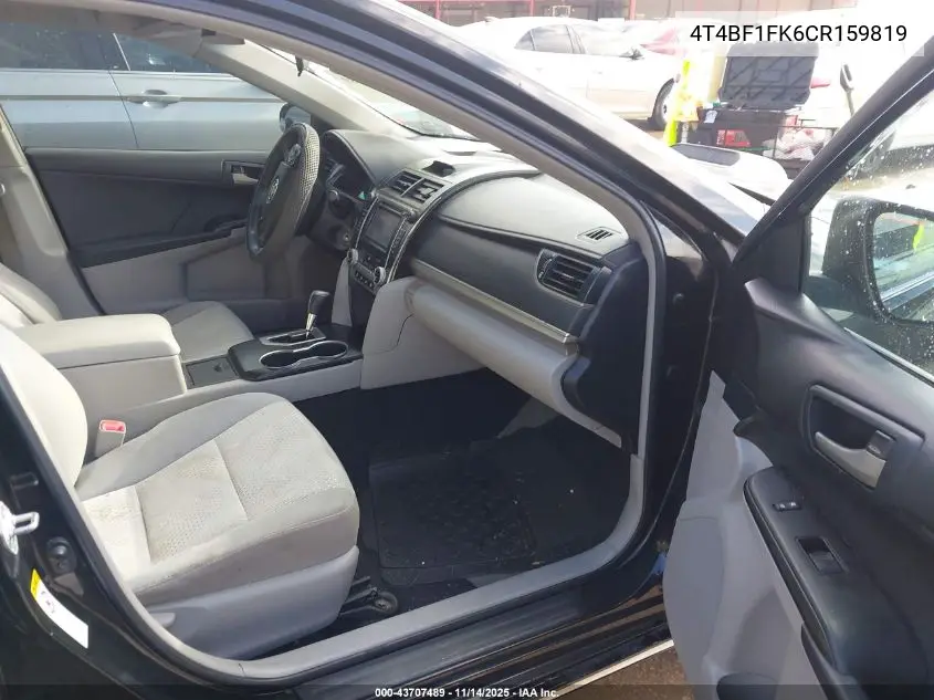4T4BF1FK6CR159819 2012 Toyota Camry Le