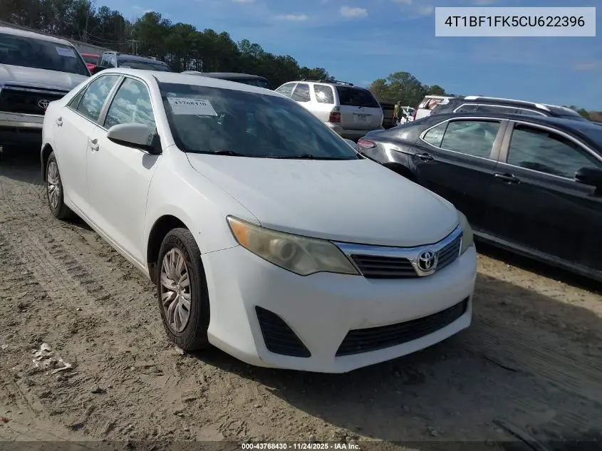 4T1BF1FK5CU622396 2012 Toyota Camry L