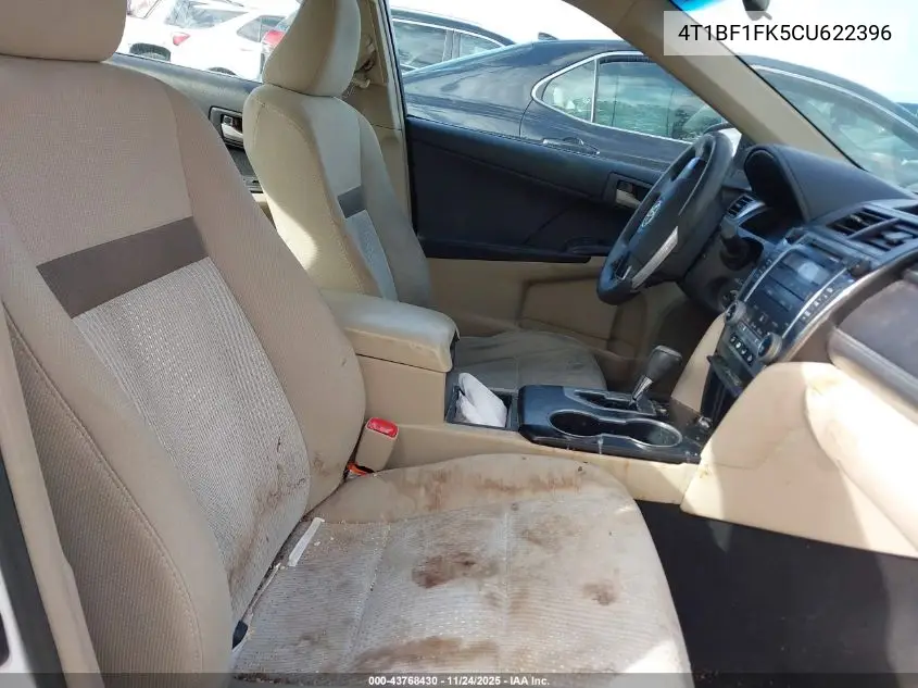 4T1BF1FK5CU622396 2012 Toyota Camry L