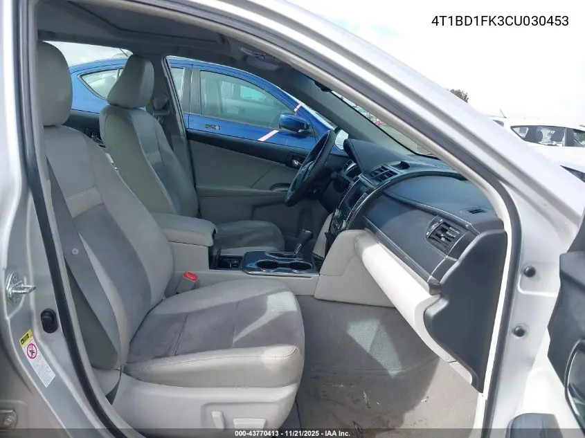 4T1BD1FK3CU030453 2012 Toyota Camry Hybrid Xle