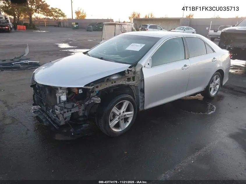4T1BF1FK3CU035713 2012 Toyota Camry Se