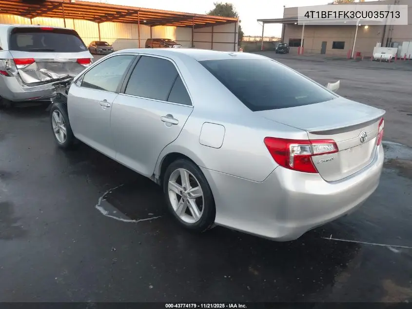 4T1BF1FK3CU035713 2012 Toyota Camry Se