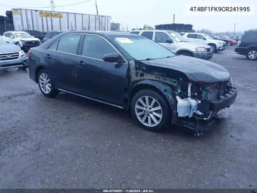 4T4BF1FK9CR241995 2012 Toyota Camry Xle