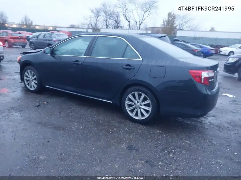 4T4BF1FK9CR241995 2012 Toyota Camry Xle