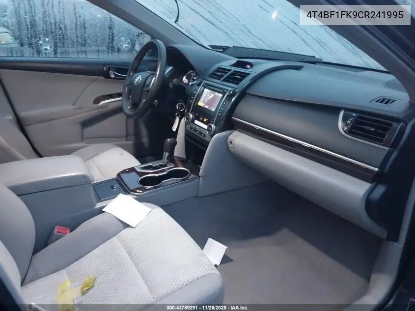4T4BF1FK9CR241995 2012 Toyota Camry Xle
