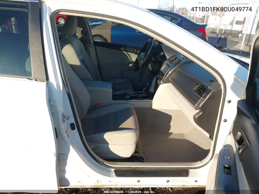 4T1BD1FK8CU049774 2012 Toyota Camry Hybrid Xle