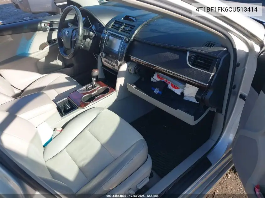 4T1BF1FK6CU513414 2012 Toyota Camry Xle