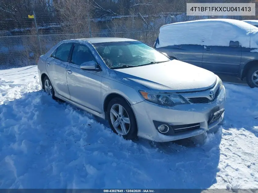4T1BF1FKXCU041413 2012 Toyota Camry Se