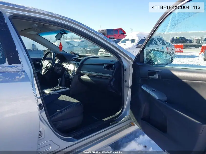 4T1BF1FKXCU041413 2012 Toyota Camry Se
