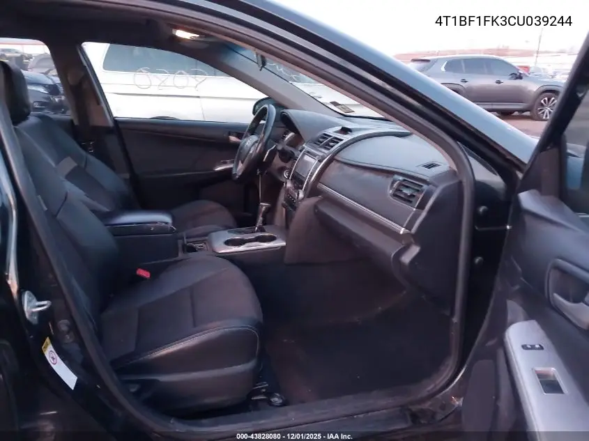 4T1BF1FK3CU039244 2012 Toyota Camry Se