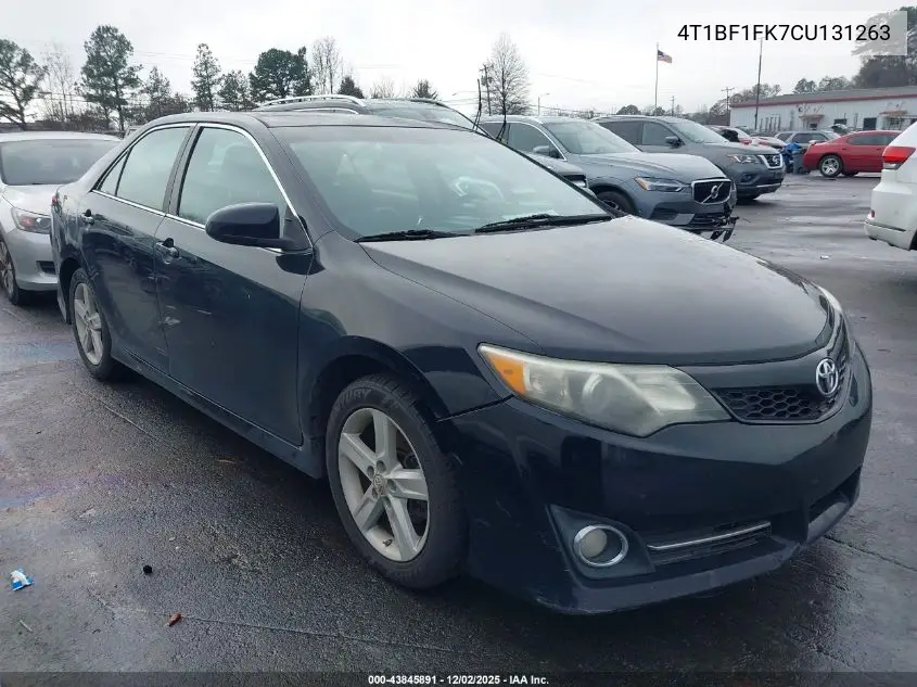 4T1BF1FK7CU131263 2012 Toyota Camry Se