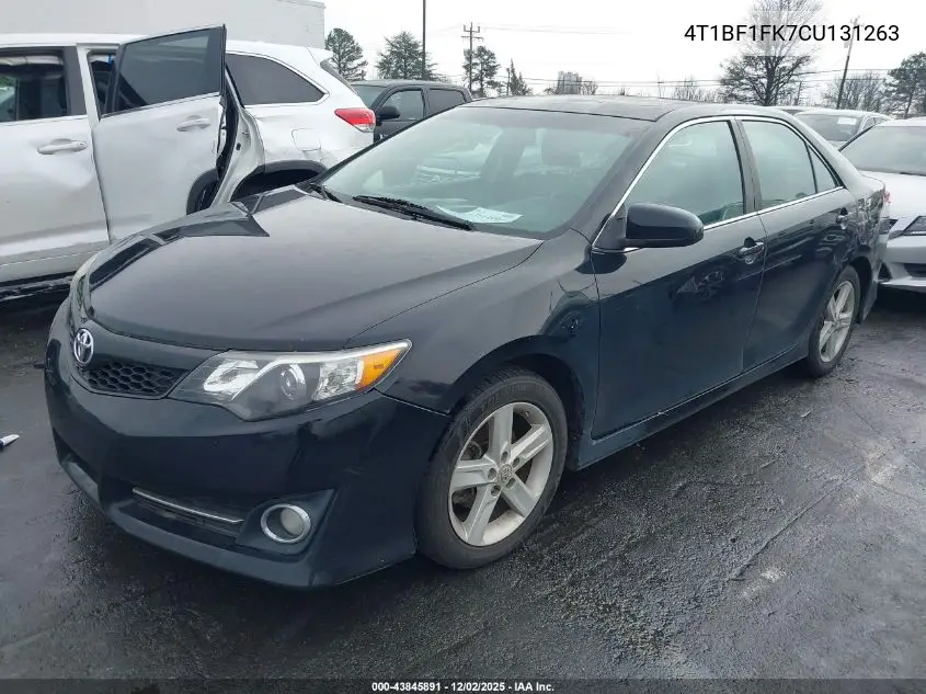 4T1BF1FK7CU131263 2012 Toyota Camry Se