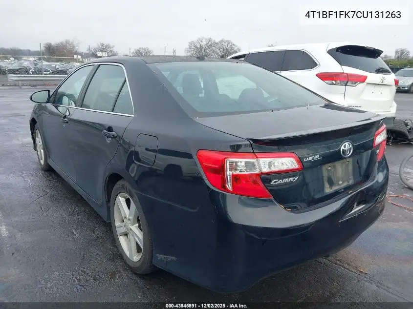 4T1BF1FK7CU131263 2012 Toyota Camry Se