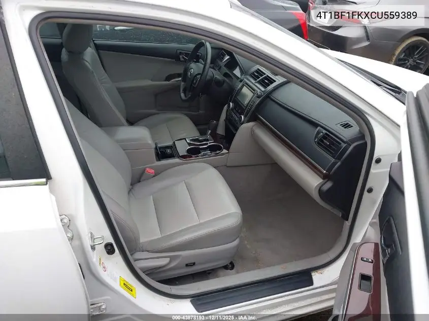 4T1BF1FKXCU559389 2012 Toyota Camry Xle