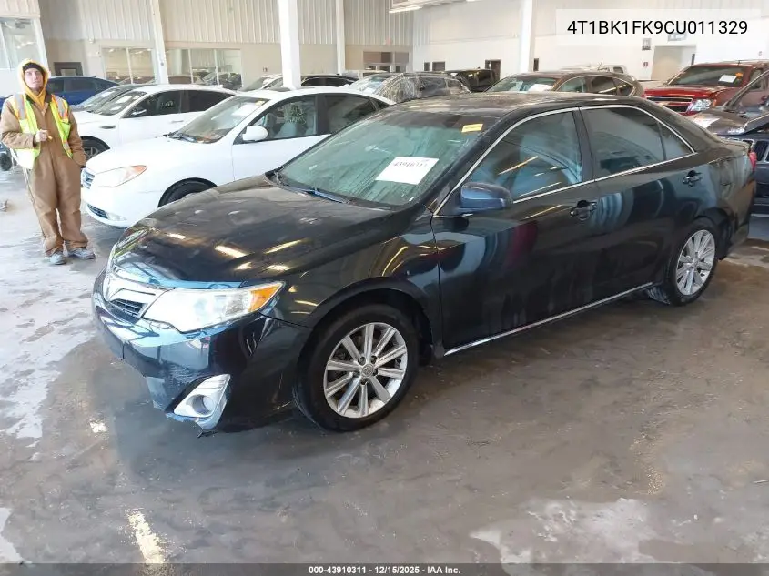 4T1BK1FK9CU011329 2012 Toyota Camry Xle V6