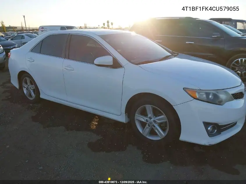 4T1BF1FK4CU579055 2012 Toyota Camry Se