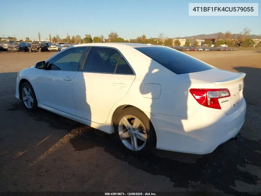 4T1BF1FK4CU579055 2012 Toyota Camry Se