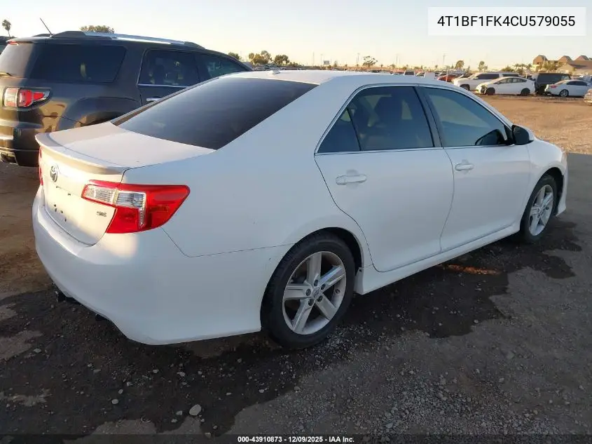 4T1BF1FK4CU579055 2012 Toyota Camry Se