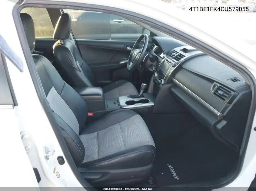 4T1BF1FK4CU579055 2012 Toyota Camry Se