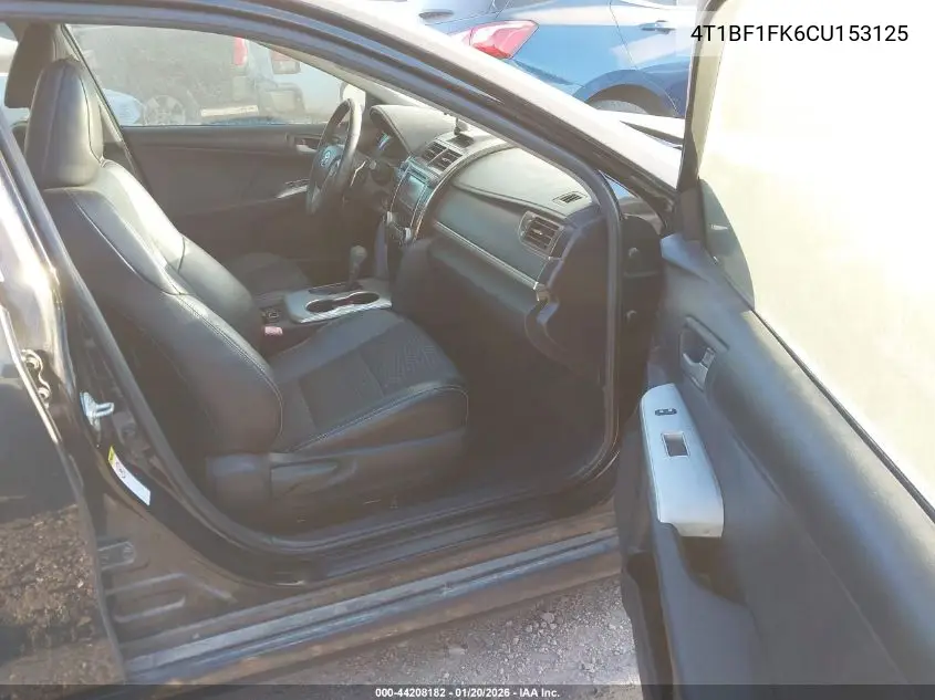 4T1BF1FK6CU153125 2012 Toyota Camry Se