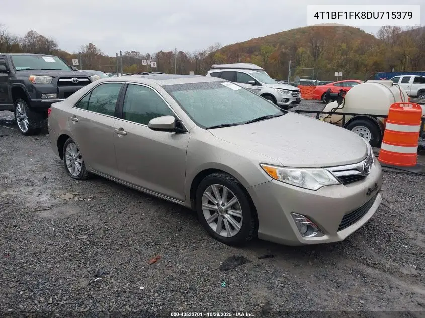 4T1BF1FK8DU715379 2013 Toyota Camry Xle