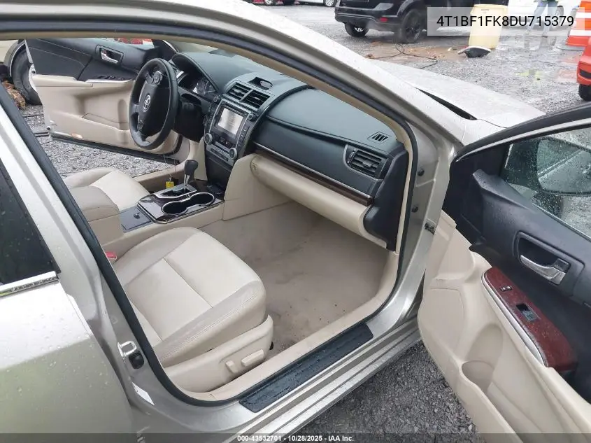 4T1BF1FK8DU715379 2013 Toyota Camry Xle