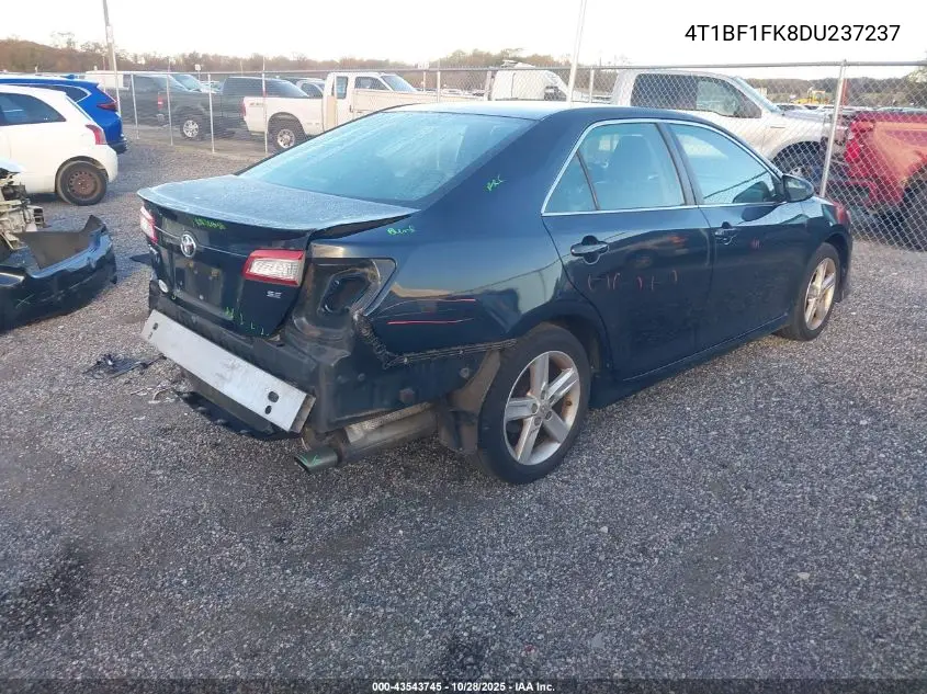 4T1BF1FK8DU237237 2013 Toyota Camry Se