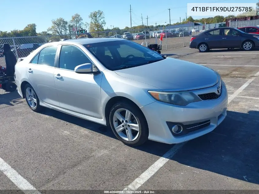 4T1BF1FK9DU275785 2013 Toyota Camry Se
