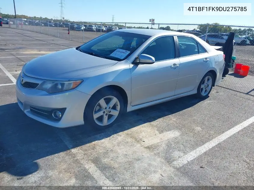 4T1BF1FK9DU275785 2013 Toyota Camry Se