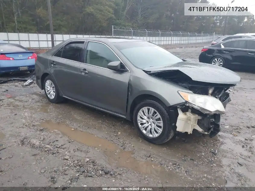 4T1BF1FK5DU717204 2013 Toyota Camry Le