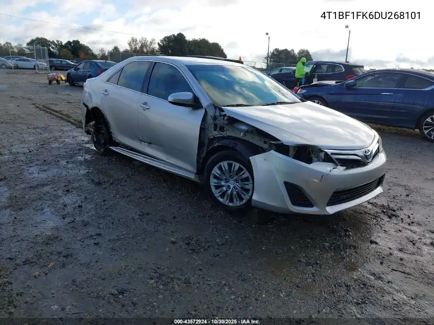 4T1BF1FK6DU268101 2013 Toyota Camry Le