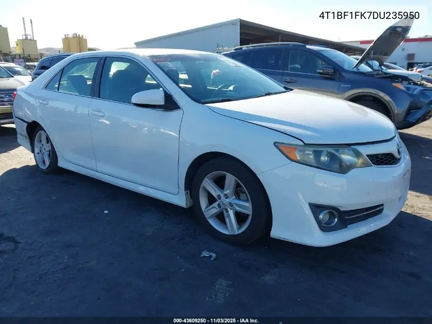 4T1BF1FK7DU235950 2013 Toyota Camry Se