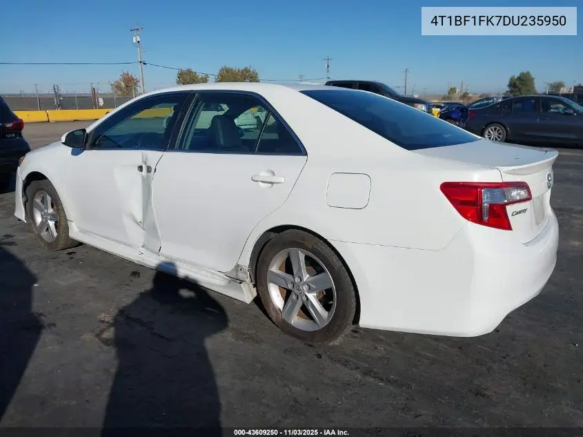 4T1BF1FK7DU235950 2013 Toyota Camry Se