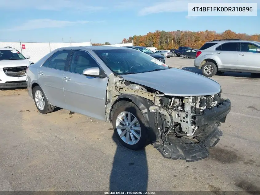 4T4BF1FK0DR310896 2013 Toyota Camry Xle