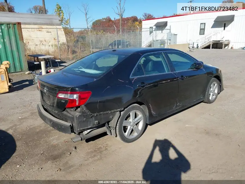 4T1BF1FK8DU723482 2013 Toyota Camry Se