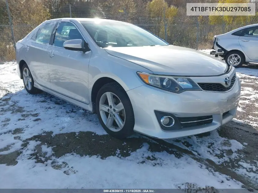 4T1BF1FK3DU297085 2013 Toyota Camry Se