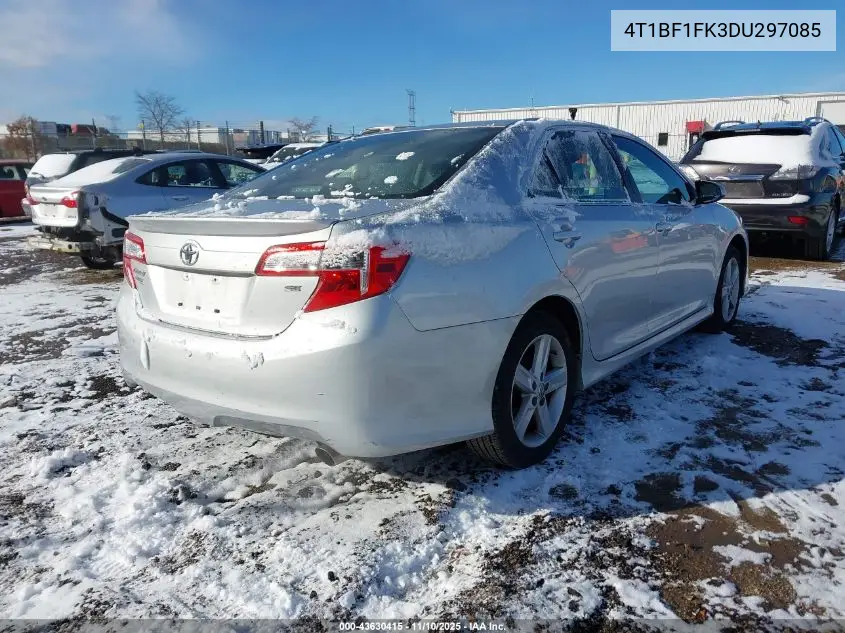 4T1BF1FK3DU297085 2013 Toyota Camry Se