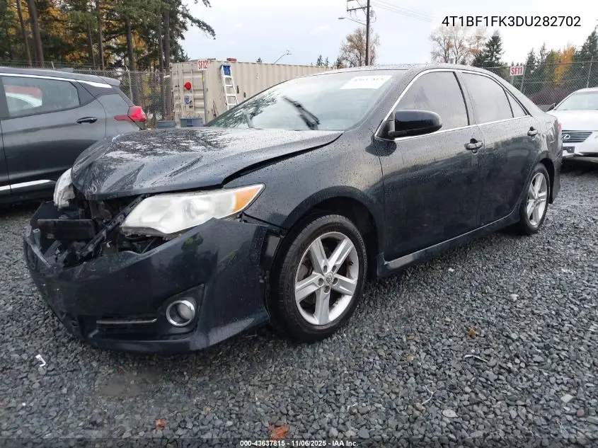 4T1BF1FK3DU282702 2013 Toyota Camry Se