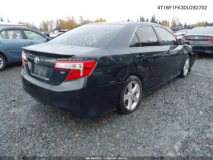 4T1BF1FK3DU282702 2013 Toyota Camry Se